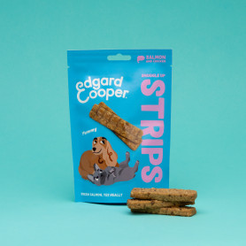 Edgard & Cooper, tiras sin cereales con salmón