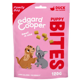 Edgard & Cooper, bocaditos sin cereales para cachorros de pato y pollo