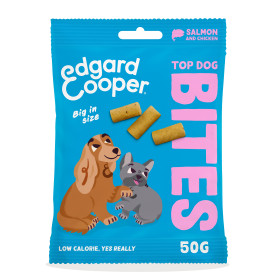Edgard & Cooper, bocaditos sin cereales de salmón y pollo para perros