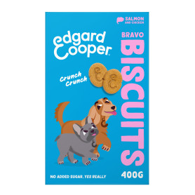 Edgard & Cooper, galletas de salmón y pollo para perros
