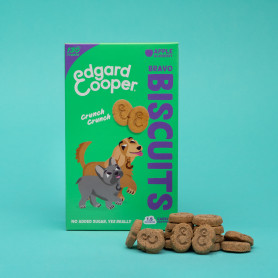 Edgard & Cooper, galletas de manzana y arándanos para perros 