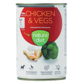 Natura diet Dog Chicken & Vegs (Lata)