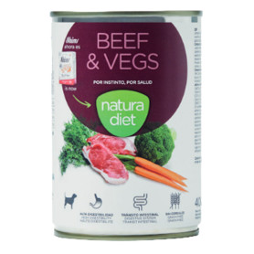 Natura diet Dog Beef & Vegs (Lata)