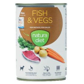 Natura diet Dog Fish & Vegs (Lata) 