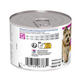 Hill's Science Plan alimento húmedo para perros mayores con pollo
