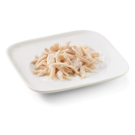Schesir adult filetes pollo lata para perros
