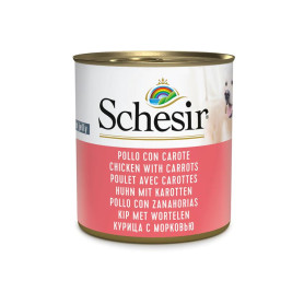 Schesir adult pollo con zanahoria lata para perros