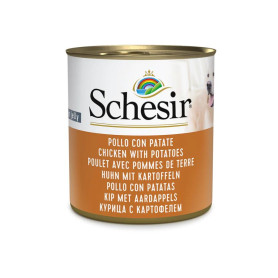 Schesir adult pollo con patatas para perros