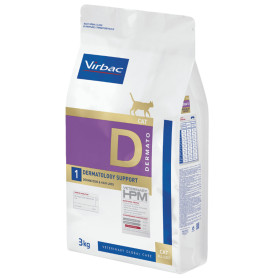 Virbac Veterinary HPM Dermato – D1 Dermatology Support para gatos