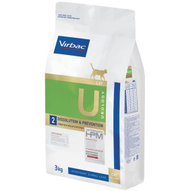 Virbac Veterinary HPM Urology - U2 Dissolution & Prevention para gatos