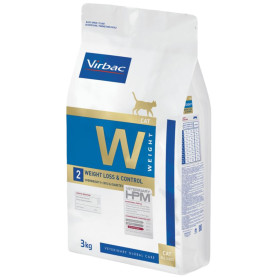 Virbac Veterinary HPM Weight - W2 Weight loss & Control para gatos