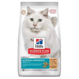 Hill's Science Plan Hypoallergenic alimento para gatos adultos con...