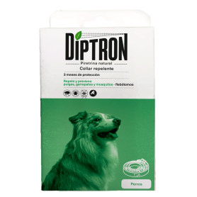 Diptron Piretrina natural Collar repelente para perros