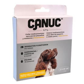 CANUC Collar antiparasitario para perros