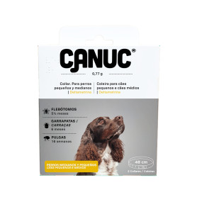 CANUC Collar antiparasitario para perros
