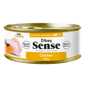 Dibaq Sense Cat Pollo con Papaya (Lata)