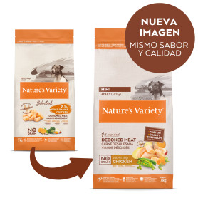 Natures Variety No Grain Mini Adult Pollo Campero