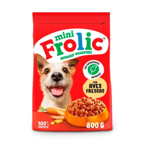 Frolic Complete Mini Semi-húmedo con Ave
