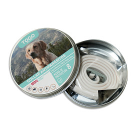 Togo Collar Repelente 8 meses protección para Perros y Gatos