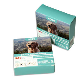 Togo Collar Repelente 8 meses protección para Perros y Gatos