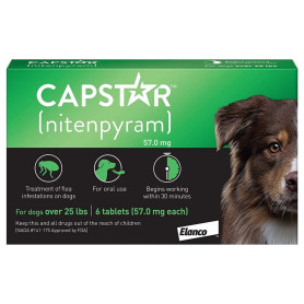 Capstar perros grandes 57 mg