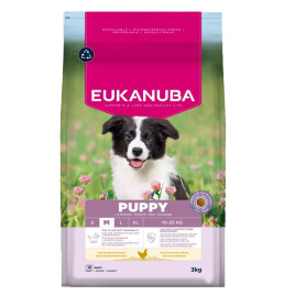 EUKANUBA Alimento seco para cachorros de raza mediana, rico en...