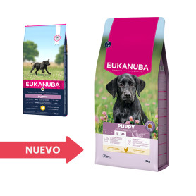 EUKANUBA Alimento seco para cachorros de raza grande, rico en pollo...