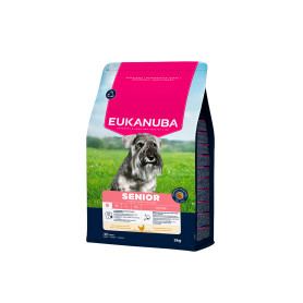 EUKANUBA Alimento seco para perros Senior de raza pequeña, rico en...