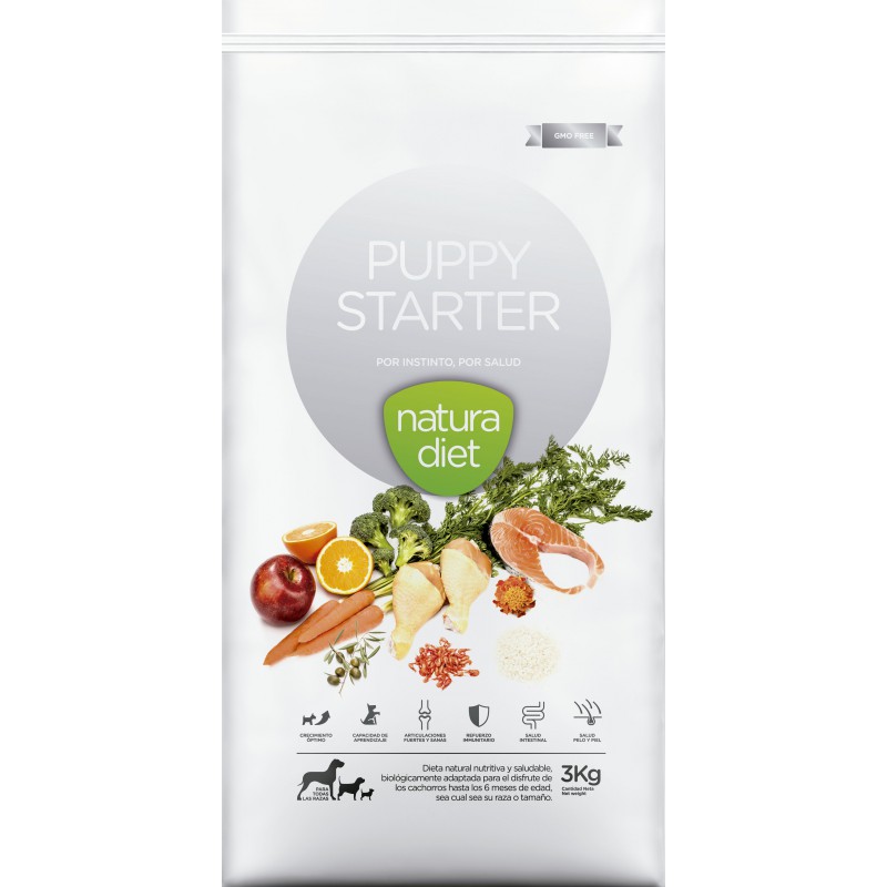 Natura Diet Puppy Starter, pienso para perros naturales