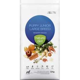 Natura Diet Puppy Junior Large Breed, pienso para perros naturales