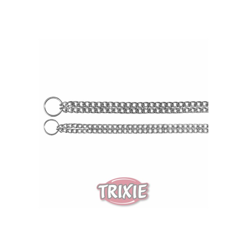 Cadena estrangulador metal, doble fila