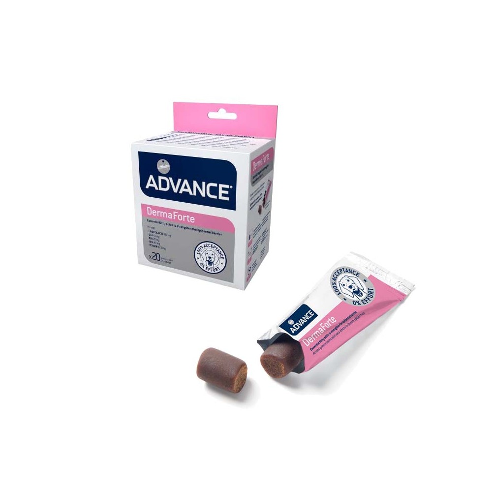 Advance Dermaforte, Snacks para perros, golosinas veterinarias