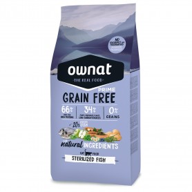 Ownat Grain Free Prime Sterilized Fish Cat