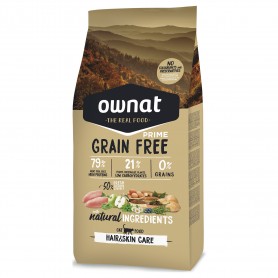 Ownat Grain Free Prime Hair & Skin Cat