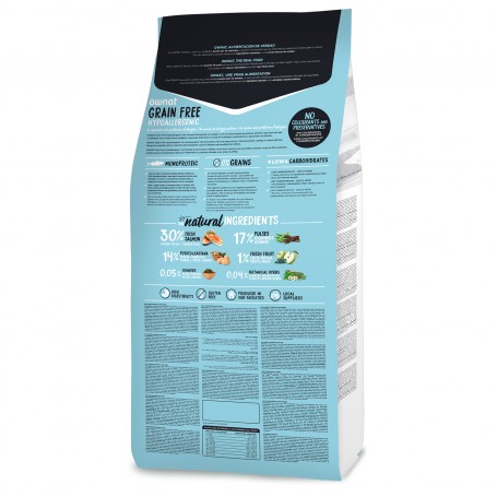 Ingredientes de pienso Ownat Grain Free Hypo-Allergenic Salmón