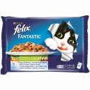 Comida húmeda para gatos Purina Felix Selección de Verduras en Gelatina
