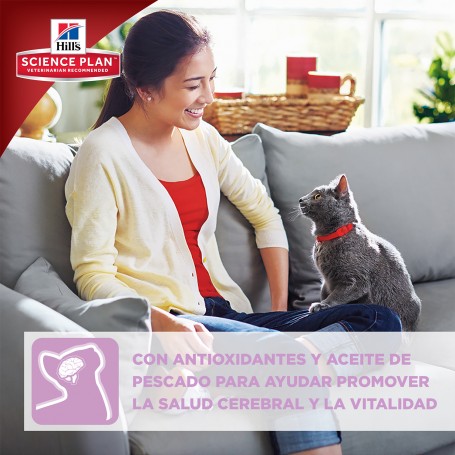 Hill's proporciona antioxidantes y aceite de pescado para la vitalidad