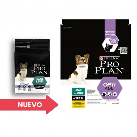 Pienso para perros Purina Pro Plan Small & Mini Adult 9+