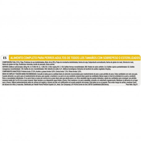 Purina Pro Plan All Sixe Adult Sterilised Original