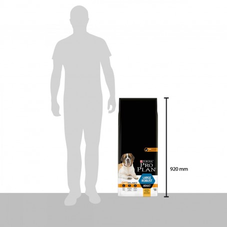 Tamaño de saco pienso Purina Pro Plan Large Robust Adult