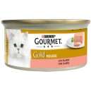 Purina Gourmet Gold Mousse Salmón es comida húmeda para gatos