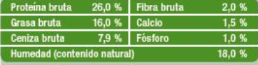 platinum adult pollo componentes analít